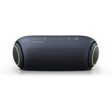 LG XBOOM Go Speaker PL5 Portable Wireless Bluetooth, Dual Action Bass, Sound by Meridian, Water-Resistant, Sound Boost EQ, 18 Hour Battery Life, LED Lighting - Black LG XBOOM Go Speaker PL5 Portable Wireless Bluetooth, Dual Action Bass, Sound by Meridian, Water-Resistant, Sound Boost EQ, 18 Hour Battery Life, LED Lighting - Black